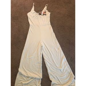 Wide leg jumpsuit